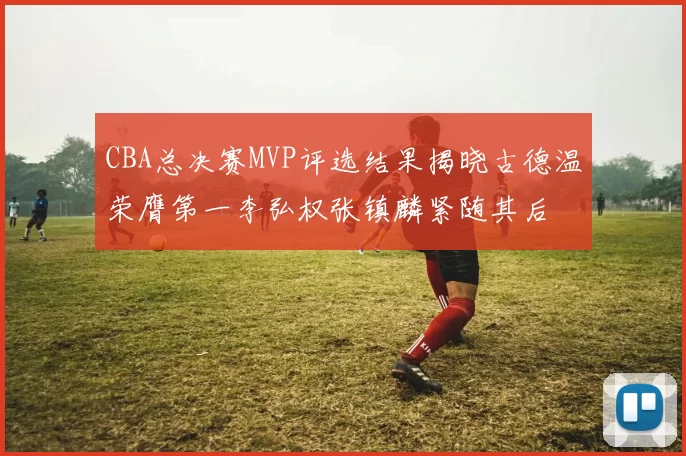 CBA总决赛MVP评选结果揭晓古德温荣膺第一李弘权张镇麟紧随其后